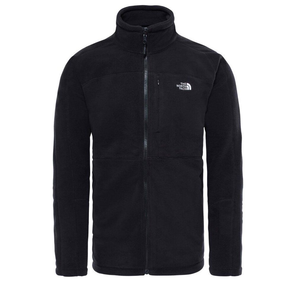 The North Face Men’s Black Full Zip Front Fleece Jacket Size S